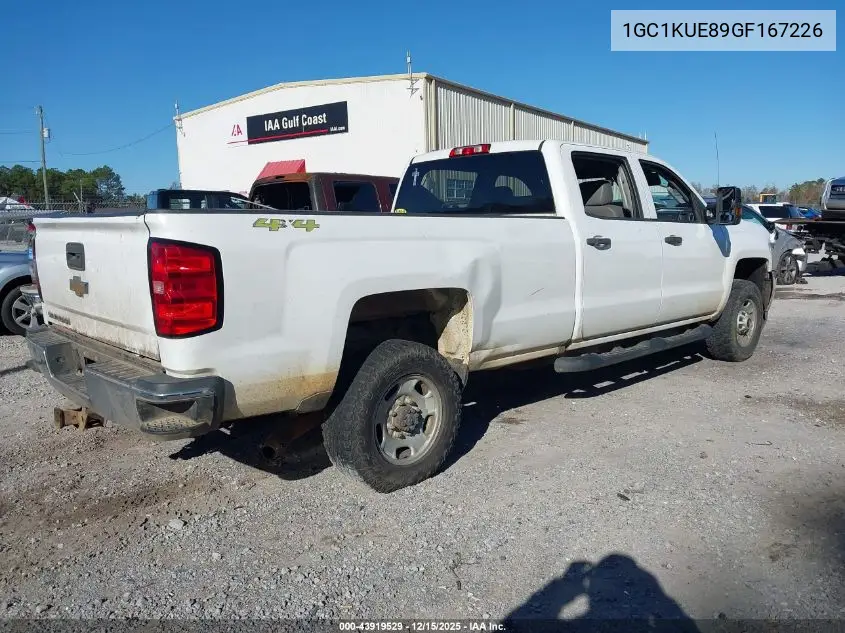 1GC1KUE89GF167226 2016 Chevrolet Silverado 2500Hd Wt