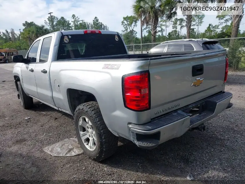1GCVKREC9GZ401947 2016 Chevrolet Silverado 1500 2Lt
