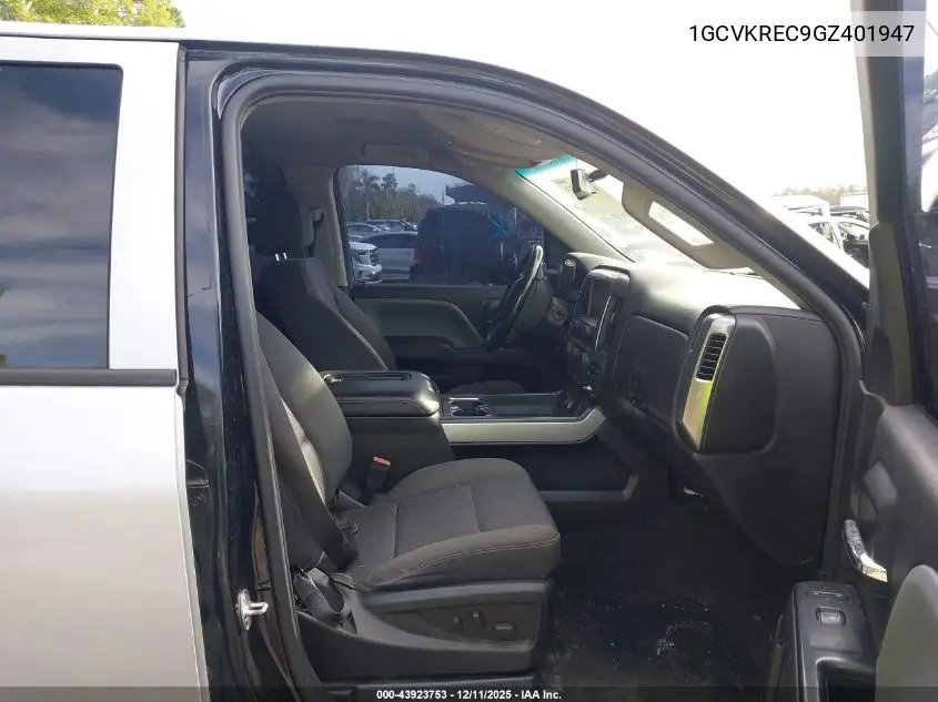 1GCVKREC9GZ401947 2016 Chevrolet Silverado 1500 2Lt