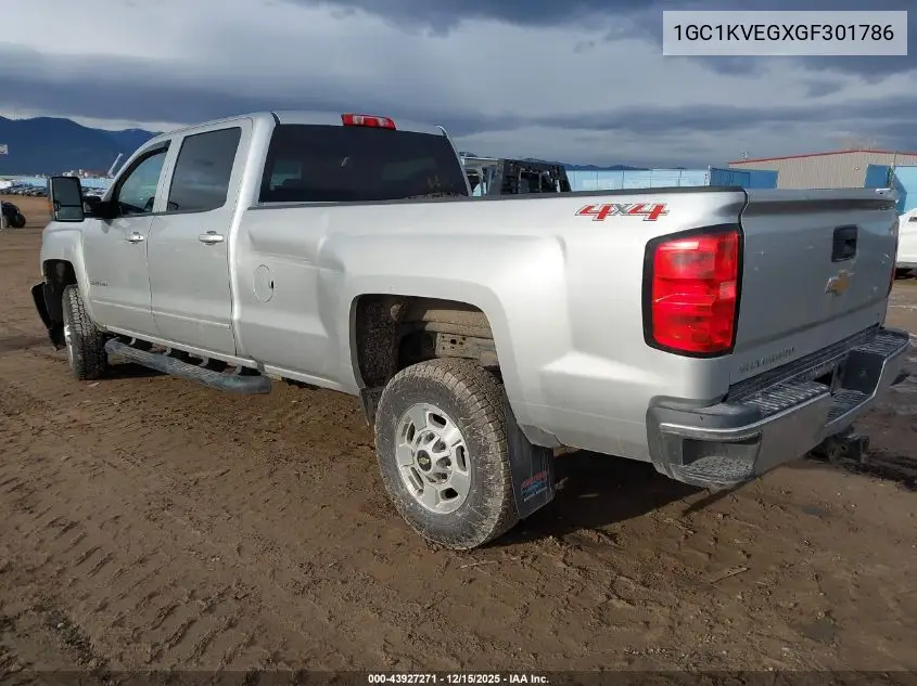1GC1KVEGXGF301786 2016 Chevrolet Silverado 2500Hd Lt