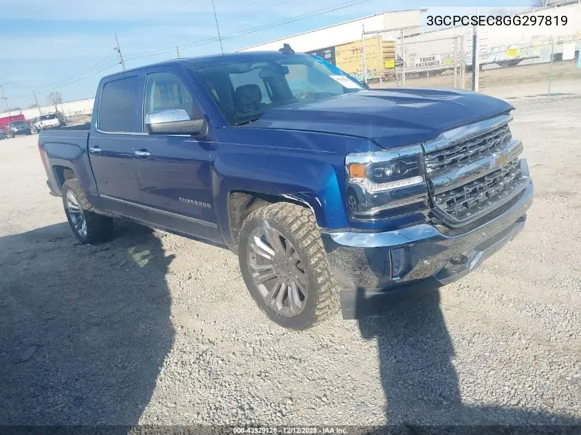 3GCPCSEC8GG297819 2016 Chevrolet Silverado 1500 1Lz