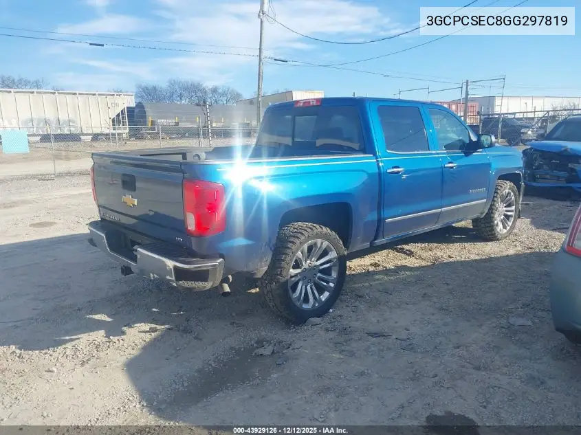 3GCPCSEC8GG297819 2016 Chevrolet Silverado 1500 1Lz