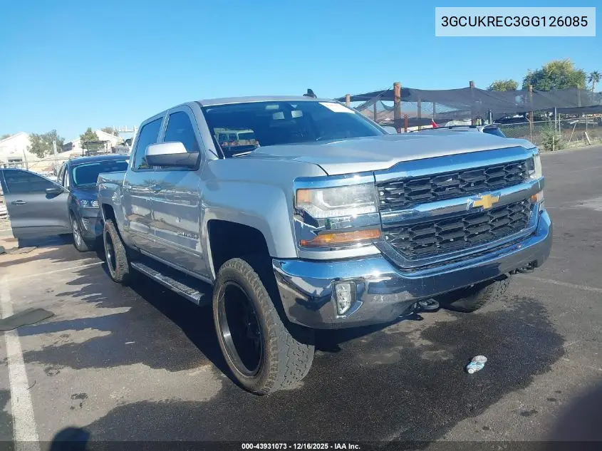 3GCUKREC3GG126085 2016 Chevrolet Silverado 1500 1Lt