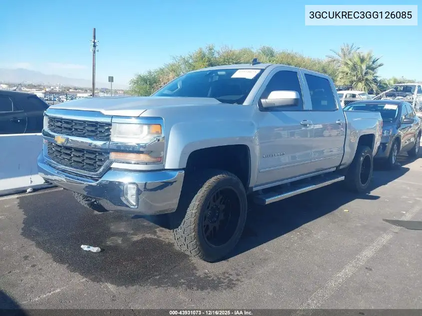 3GCUKREC3GG126085 2016 Chevrolet Silverado 1500 1Lt