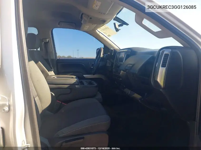 3GCUKREC3GG126085 2016 Chevrolet Silverado 1500 1Lt