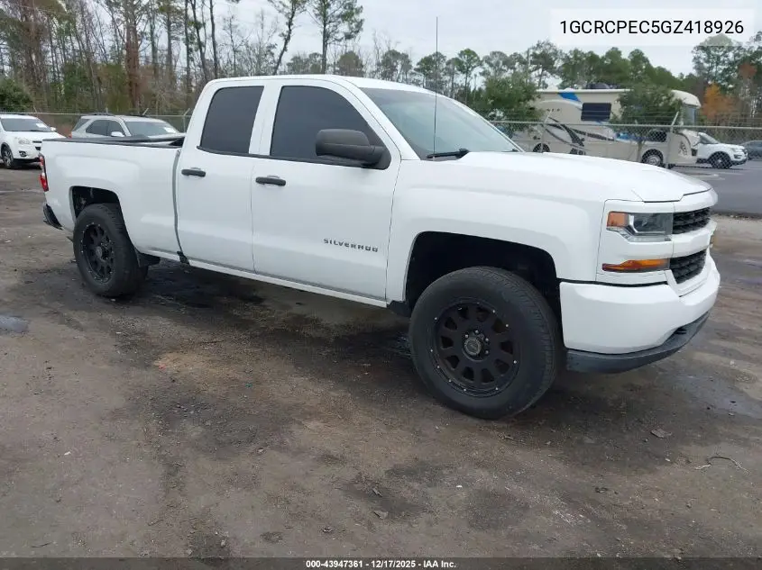 1GCRCPEC5GZ418926 2016 Chevrolet Silverado 1500 Custom