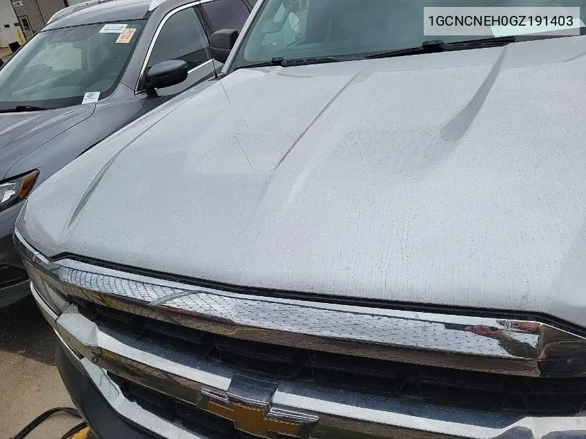 1GCNCNEH0GZ191403 2016 Chevrolet Silverado 1500 Wt