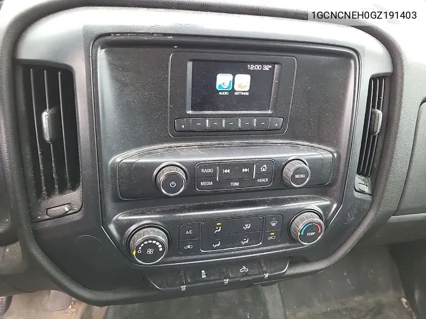 1GCNCNEH0GZ191403 2016 Chevrolet Silverado 1500 Wt