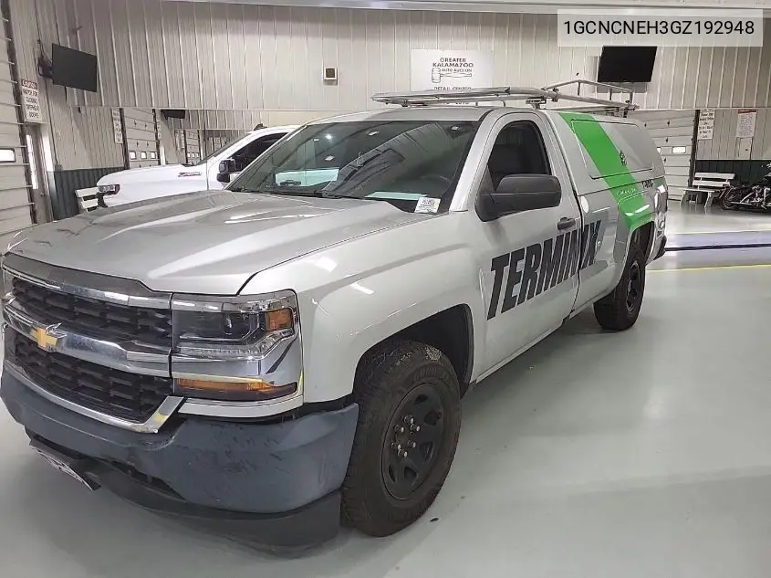 1GCNCNEH3GZ192948 2016 Chevrolet Silverado 1500 Wt
