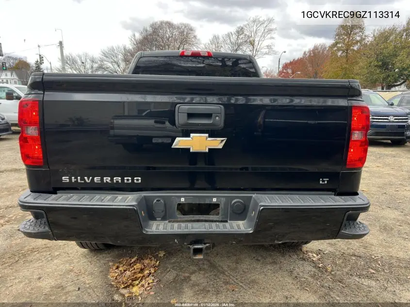 1GCVKREC9GZ113314 2016 Chevrolet Silverado K1500 Lt