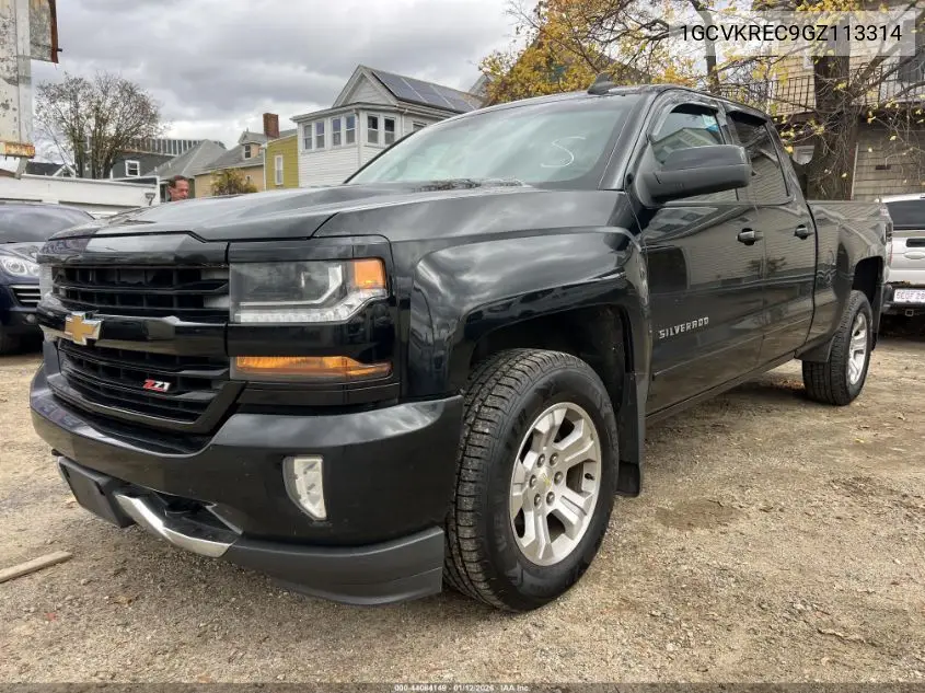 1GCVKREC9GZ113314 2016 Chevrolet Silverado K1500 Lt