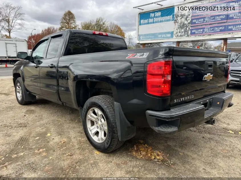 1GCVKREC9GZ113314 2016 Chevrolet Silverado K1500 Lt