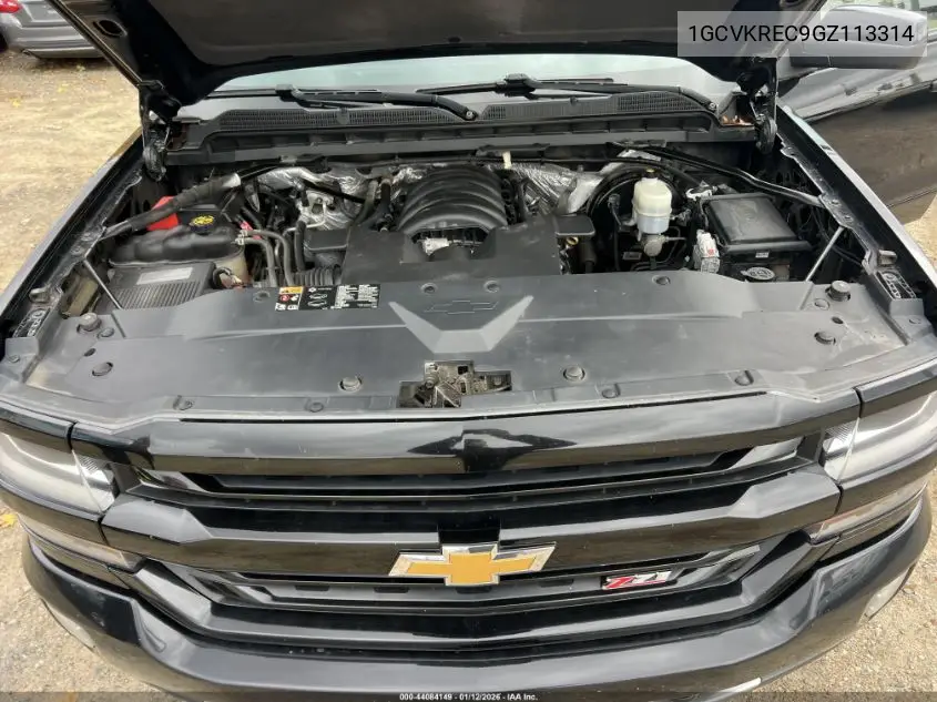 1GCVKREC9GZ113314 2016 Chevrolet Silverado K1500 Lt