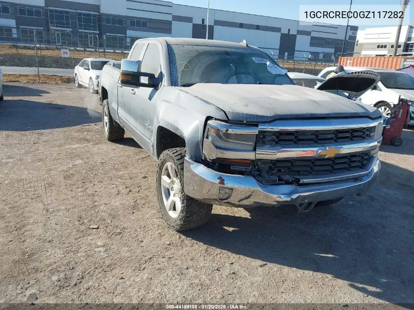 1GCRCREC0GZ117282 2016 Chevrolet Silverado 1500 1Lt