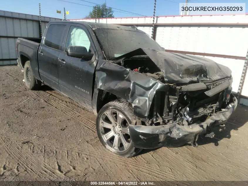 3GCUKRECXHG350293 2017 Chevrolet Silverado 1500 2Lt