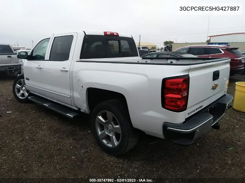 3GCPCREC5HG427887 2017 Chevrolet Silverado 1500 1Lt