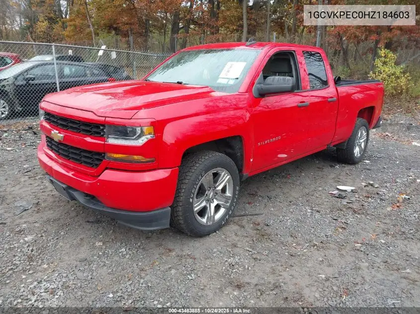 1GCVKPEC0HZ184603 2017 Chevrolet Silverado 1500 Custom