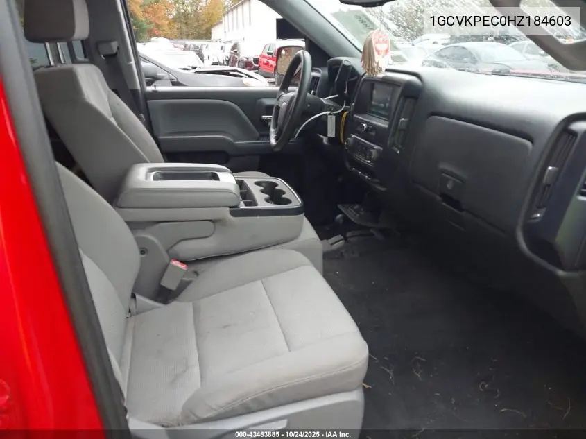 1GCVKPEC0HZ184603 2017 Chevrolet Silverado 1500 Custom