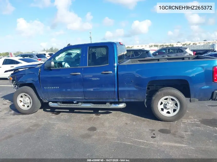 1GCRCNEH9HZ265372 2017 Chevrolet Silverado 1500 Wt