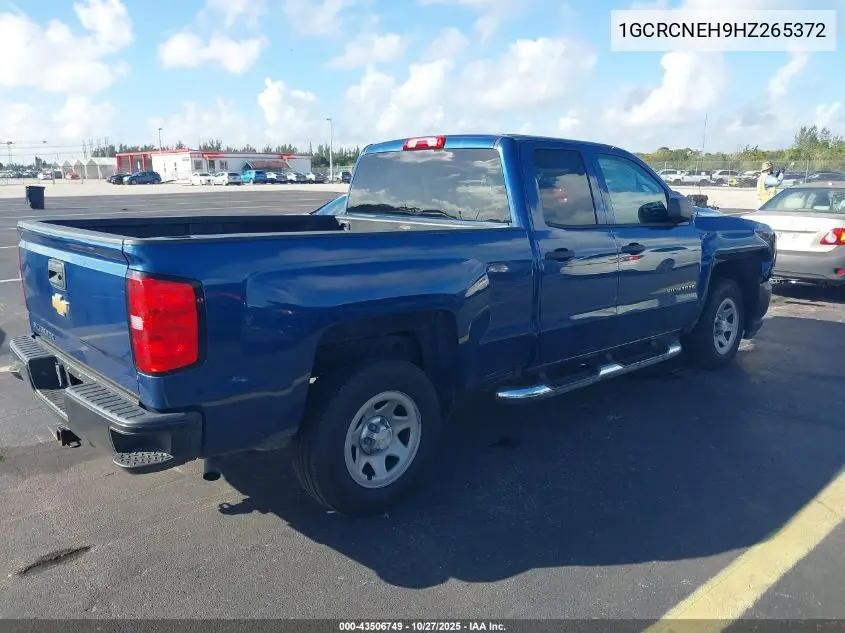 1GCRCNEH9HZ265372 2017 Chevrolet Silverado 1500 Wt