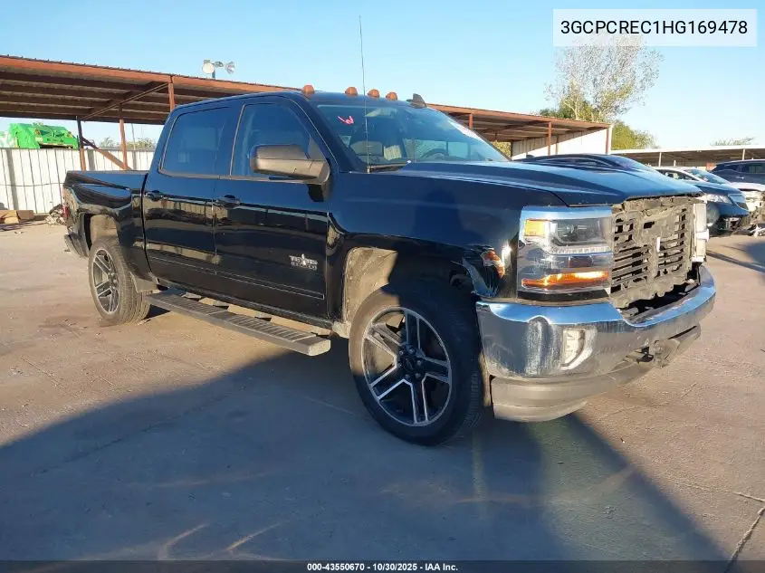 3GCPCREC1HG169478 2017 Chevrolet Silverado 1500 1Lt