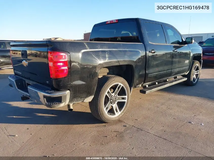 3GCPCREC1HG169478 2017 Chevrolet Silverado 1500 1Lt