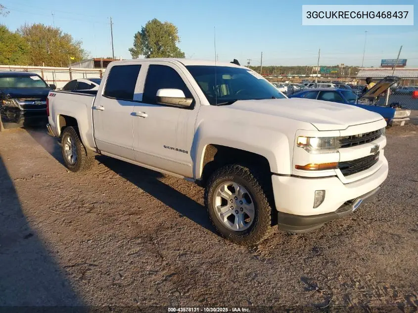 3GCUKREC6HG468437 2017 Chevrolet Silverado 1500 2Lt