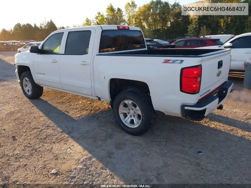 3GCUKREC6HG468437 2017 Chevrolet Silverado 1500 2Lt