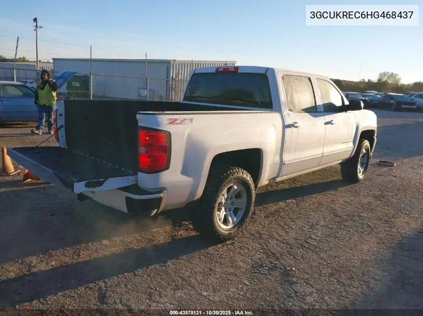 3GCUKREC6HG468437 2017 Chevrolet Silverado 1500 2Lt