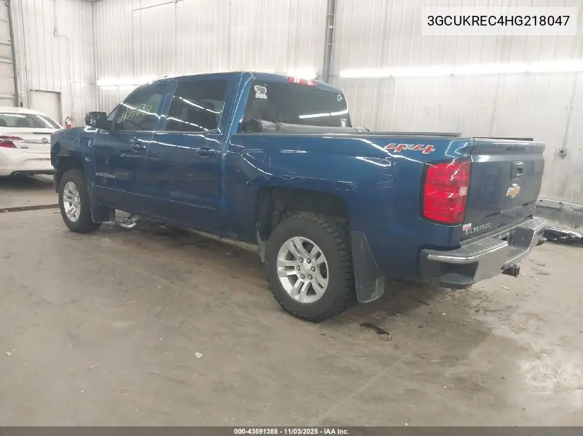 3GCUKREC4HG218047 2017 Chevrolet Silverado 1500 1Lt