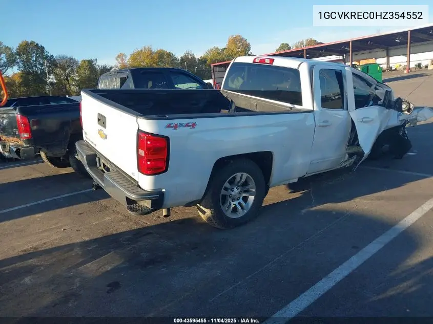 1GCVKREC0HZ354552 2017 Chevrolet Silverado 1500 1Lt
