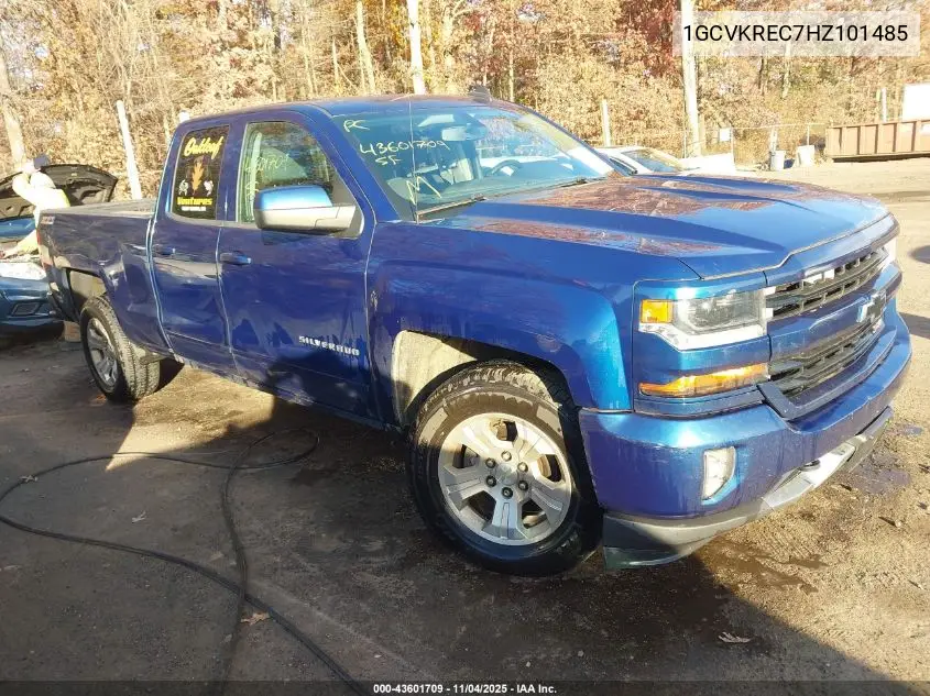 1GCVKREC7HZ101485 2017 Chevrolet Silverado 1500 2Lt