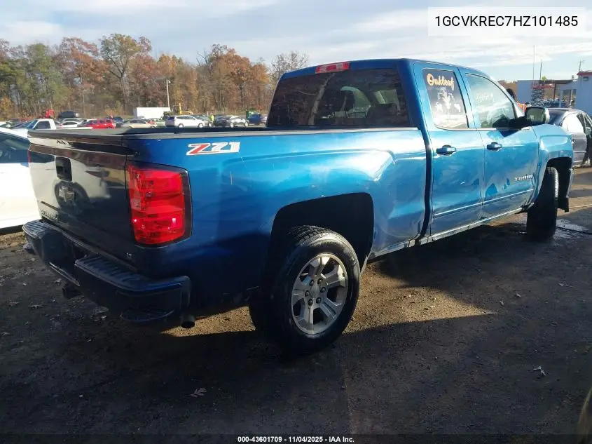 1GCVKREC7HZ101485 2017 Chevrolet Silverado 1500 2Lt