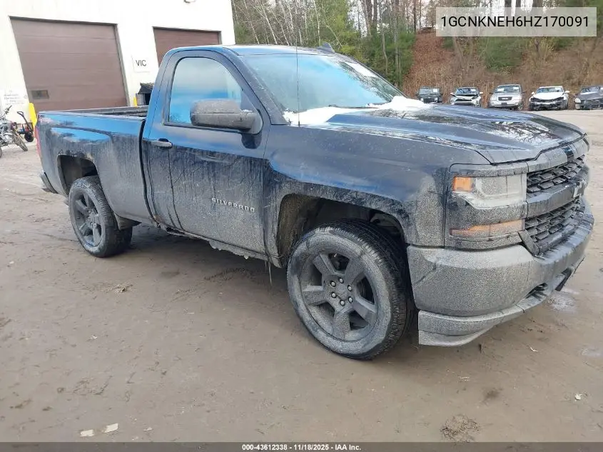 1GCNKNEH6HZ170091 2017 Chevrolet Silverado 1500 Wt