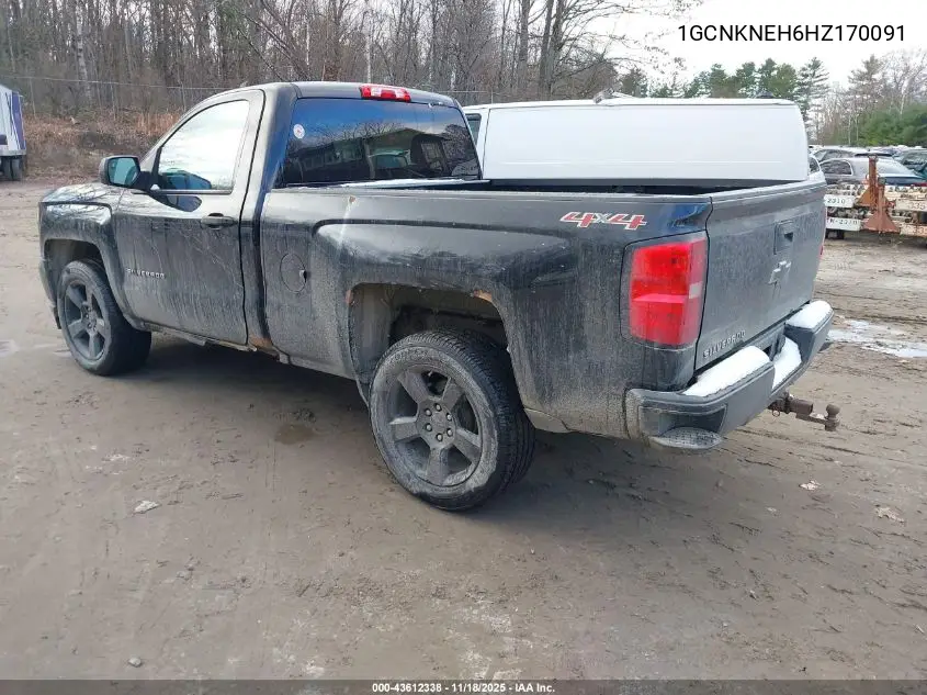 1GCNKNEH6HZ170091 2017 Chevrolet Silverado 1500 Wt