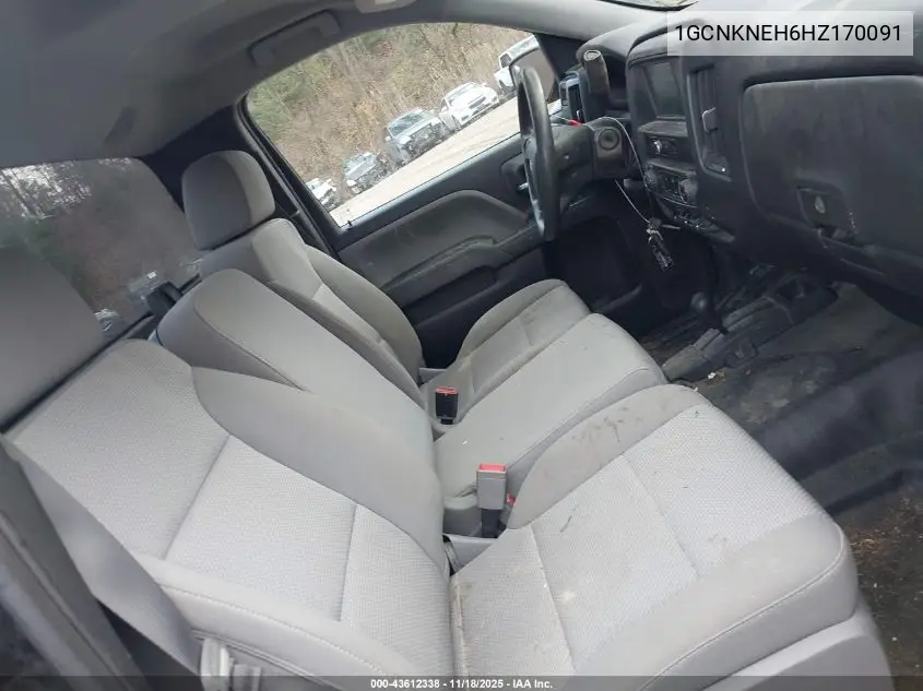 1GCNKNEH6HZ170091 2017 Chevrolet Silverado 1500 Wt