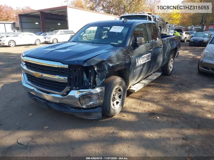 1GCRCNEC1HZ315055 2017 Chevrolet Silverado 1500 Ls