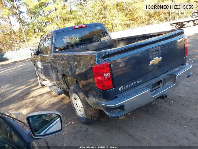 1GCRCNEC1HZ315055 2017 Chevrolet Silverado 1500 Ls