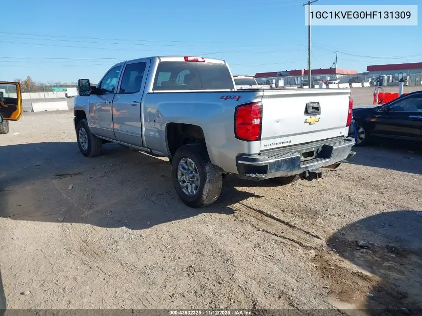 1GC1KVEG0HF131309 2017 Chevrolet Silverado 2500Hd Lt