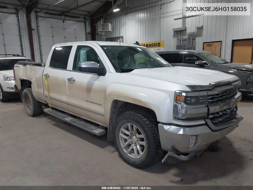 3GCUKSEJ6HG158035 2017 Chevrolet Silverado 1500 1Lz