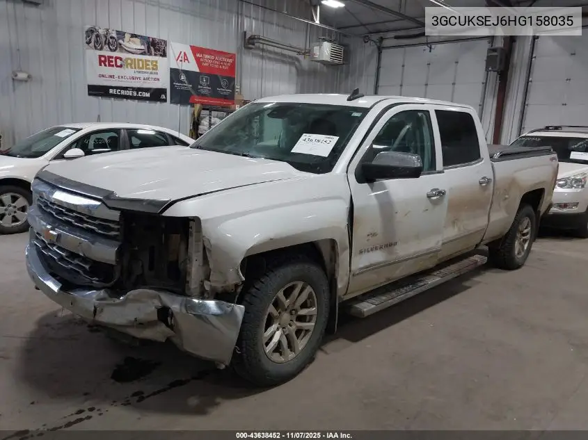 3GCUKSEJ6HG158035 2017 Chevrolet Silverado 1500 1Lz