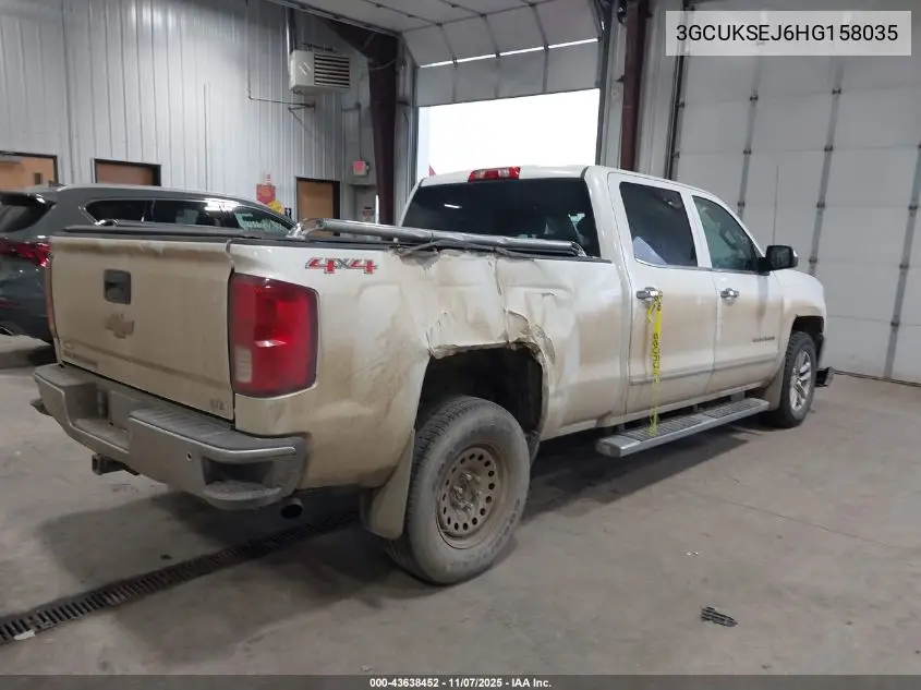 3GCUKSEJ6HG158035 2017 Chevrolet Silverado 1500 1Lz