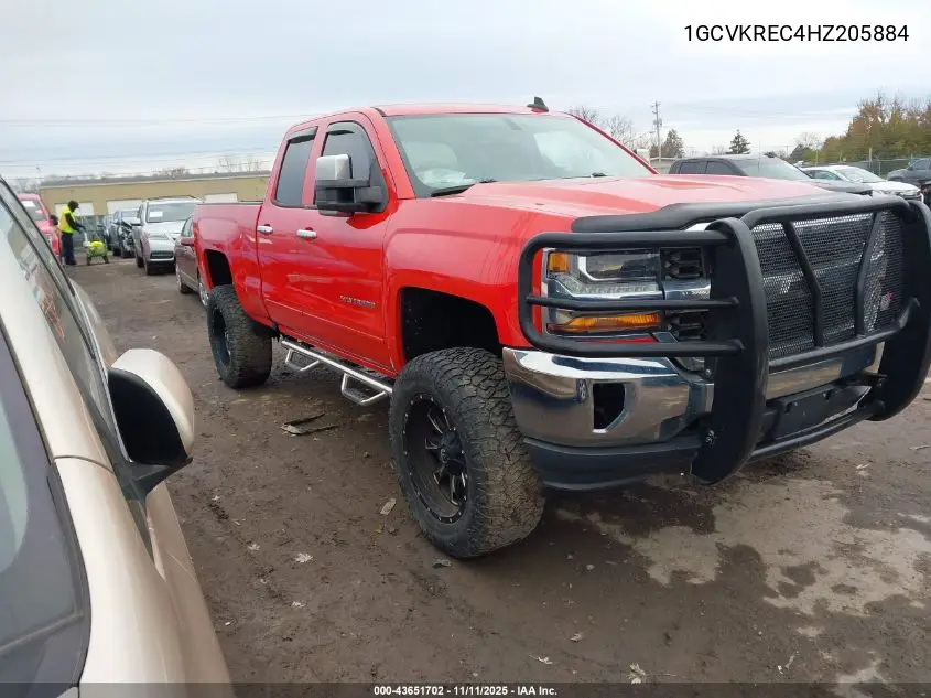 1GCVKREC4HZ205884 2017 Chevrolet Silverado 1500 1Lt
