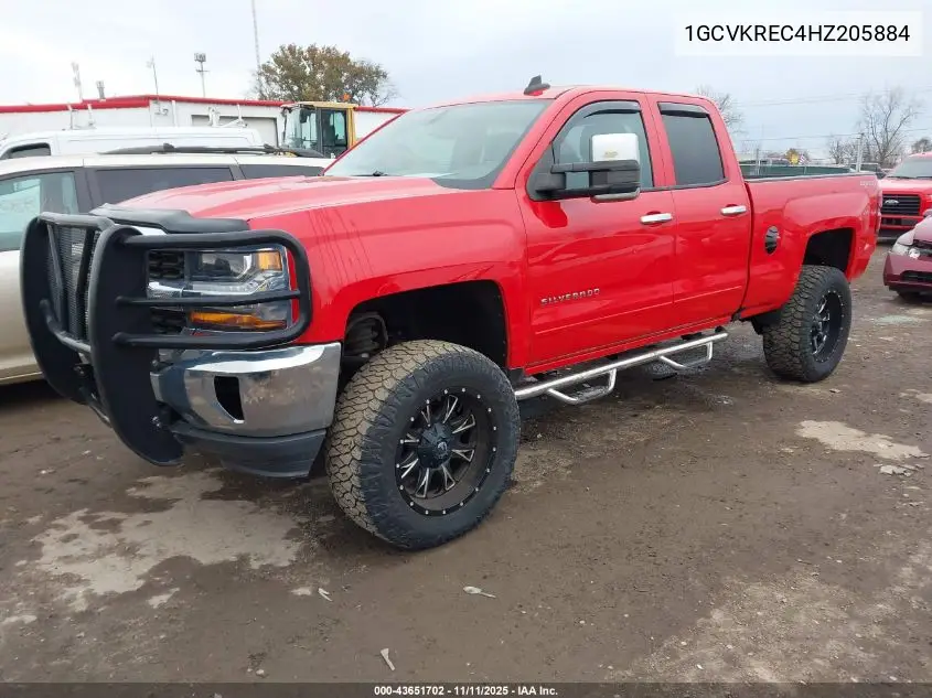 1GCVKREC4HZ205884 2017 Chevrolet Silverado 1500 1Lt