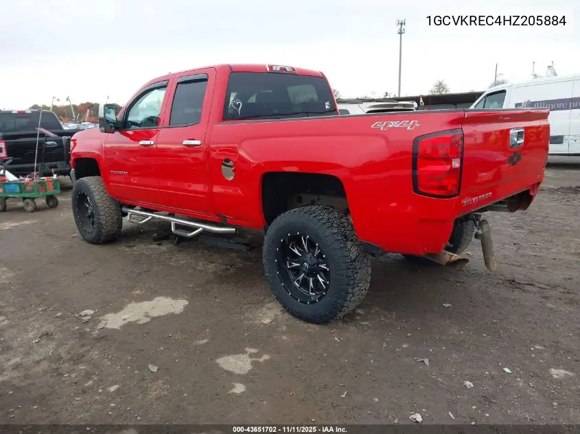 1GCVKREC4HZ205884 2017 Chevrolet Silverado 1500 1Lt