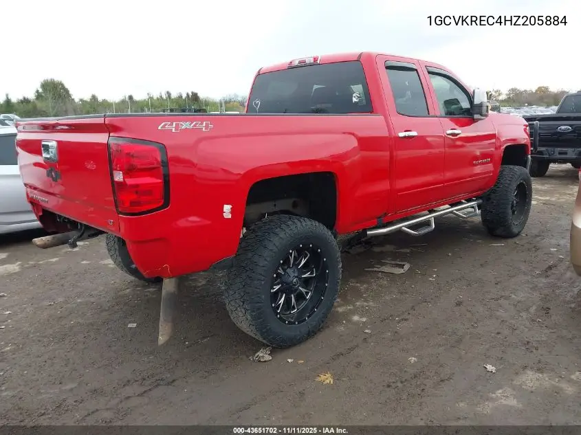 1GCVKREC4HZ205884 2017 Chevrolet Silverado 1500 1Lt