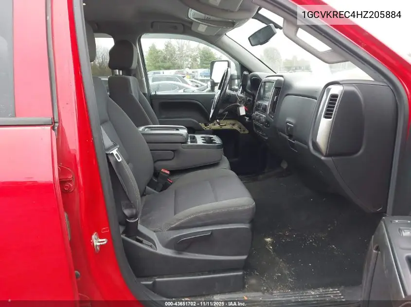 1GCVKREC4HZ205884 2017 Chevrolet Silverado 1500 1Lt