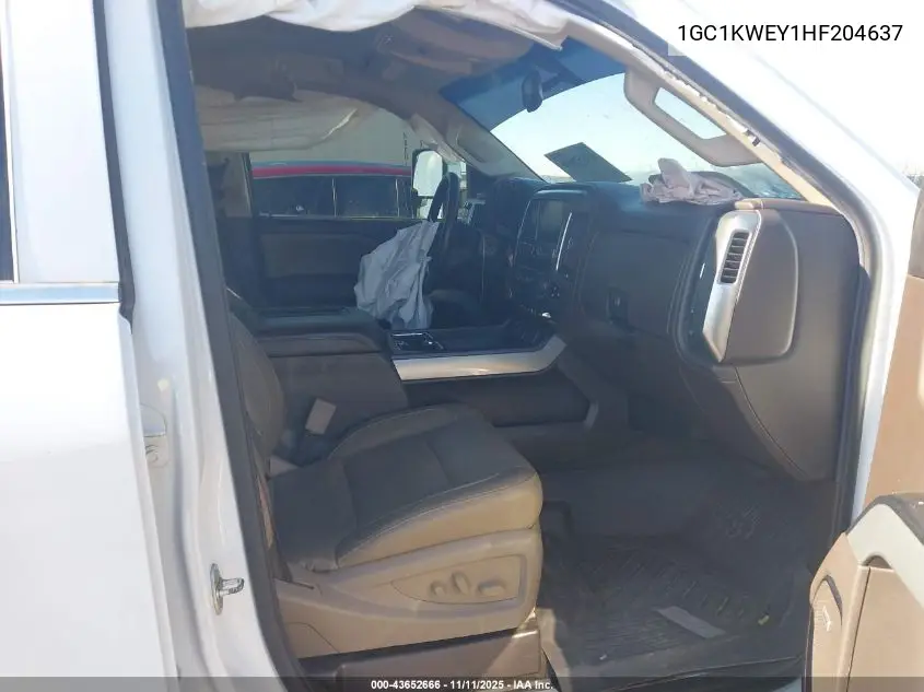 1GC1KWEY1HF204637 2017 Chevrolet Silverado 2500Hd Ltz