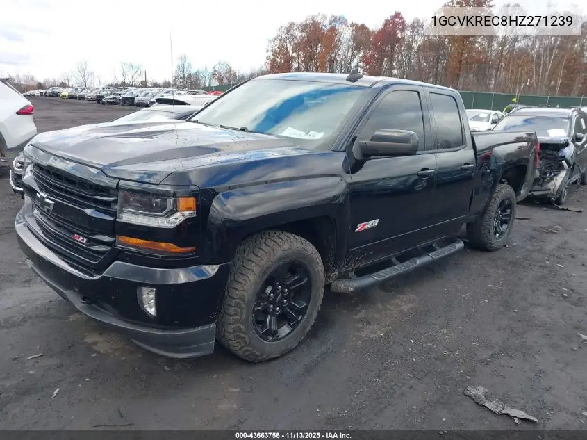 1GCVKREC8HZ271239 2017 Chevrolet Silverado 1500 2Lt