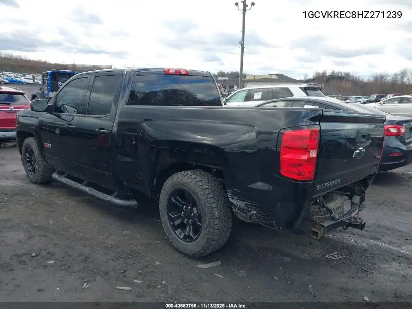 1GCVKREC8HZ271239 2017 Chevrolet Silverado 1500 2Lt